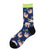 Unisex Simple Style Animal Cotton Printing Crew Socks A Pair