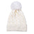 Unisex Simple Style Classic Style Solid Color Twist Pom Poms Wool Cap