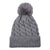 Unisex Simple Style Classic Style Solid Color Twist Pom Poms Wool Cap