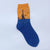 Unisex Simple Style Floral Cotton Crew Socks A Pair