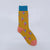 Unisex Simple Style Floral Cotton Crew Socks A Pair