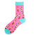 Unisex Simple Style Fruit Nylon Cotton Printing Crew Socks A Pair