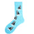 Unisex Simple Style Fruit Nylon Cotton Printing Crew Socks A Pair