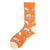 Unisex Simple Style Fruit Nylon Cotton Printing Crew Socks A Pair