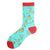 Unisex Simple Style Fruit Nylon Cotton Printing Crew Socks A Pair