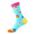 Unisex Simple Style Geometric Cotton Crew Socks A Pair