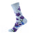 Unisex Simple Style Geometric Cotton Crew Socks A Pair