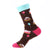 Unisex Simple Style Geometric Cotton Crew Socks A Pair