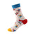 Unisex Simple Style Geometric Cotton Crew Socks A Pair