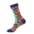 Unisex Simple Style Geometric Cotton Crew Socks A Pair