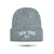 Unisex Simple Style Letter Embroidery Crimping Wool Cap