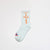 Unisex Simple Style Letter Nylon Cotton Printing Crew Socks A Pair