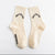 Unisex Simple Style Letter Nylon Cotton Printing Crew Socks A Pair