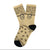 Unisex Simple Style Letter Nylon Cotton Printing Crew Socks A Pair