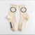 Unisex Simple Style Letter Nylon Cotton Printing Crew Socks A Pair