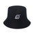 Unisex Simple Style Letter Sewing Flat Eaves Bucket Hat