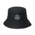 Unisex Simple Style Letter Sewing Flat Eaves Bucket Hat