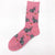 Unisex Minimalist Oil Painting Cotton Crew Socks A Pair