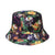 Unisex Simple Style Skull Sewing Flat Eaves Bucket Hat