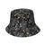 Unisex Simple Style Skull Sewing Flat Eaves Bucket Hat