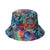 Unisex Simple Style Skull Sewing Flat Eaves Bucket Hat