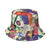 Unisex Simple Style Skull Sewing Flat Eaves Bucket Hat