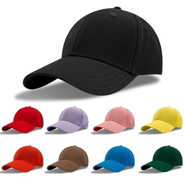 Unisex Minimalist Solid Color Baseball Cap