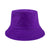 Unisex Simple Style Solid Color Big Eaves Bucket Hat