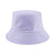 Unisex Simple Style Solid Color Big Eaves Bucket Hat