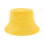 Unisex Simple Style Solid Color Big Eaves Bucket Hat