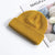 Unisex Simple Style Solid Color Crimping Wool Cap