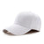 Unisex Simple Style Solid Color Curved Eaves Baseball Cap