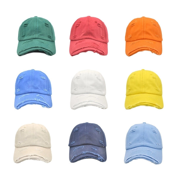 Unisex Minimalist Solid Color Curved Eaves Baseball Cap