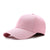 Unisex Simple Style Solid Color Curved Eaves Baseball Cap