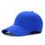 Unisex Simple Style Solid Color Curved Eaves Baseball Cap