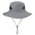 Unisex Simple Style Solid Color Elastic Drawstring Design Flat Eaves Sun Hat