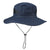 Unisex Simple Style Solid Color Elastic Drawstring Design Flat Eaves Sun Hat