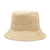 Unisex Simple Style Solid Color Flat Eaves Bucket Hat