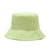 Unisex Simple Style Solid Color Flat Eaves Bucket Hat