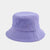 Unisex Simple Style Solid Color Flat Eaves Bucket Hat