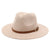 Unisex Simple Style Solid Color Flat Eaves Straw Hat