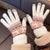 Unisex Simple Style Solid Color Gloves 1 Set