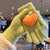 Unisex Simple Style Solid Color Gloves 1 Set