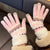 Unisex Simple Style Solid Color Gloves 1 Set