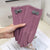 Unisex Simple Style Solid Color Gloves