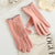 Unisex Simple Style Solid Color Gloves