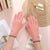 Unisex Simple Style Solid Color Gloves