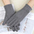 Unisex Simple Style Solid Color Gloves