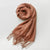 Unisex Simple Style Solid Color Polyester Scarf