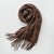 Unisex Simple Style Solid Color Polyester Scarf